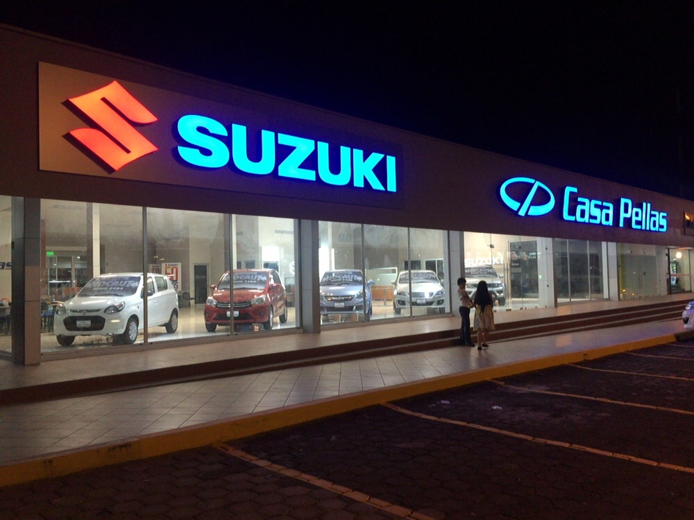 Casa Pellas » Suzuki Casa Pellas abre sus puertas en Camino de Oriente