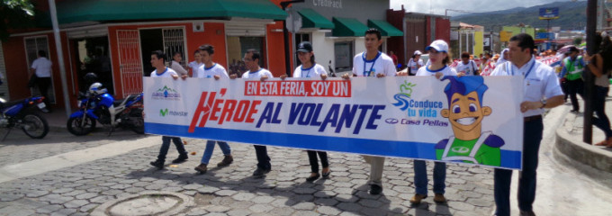 Feria de educación vial en Estelí